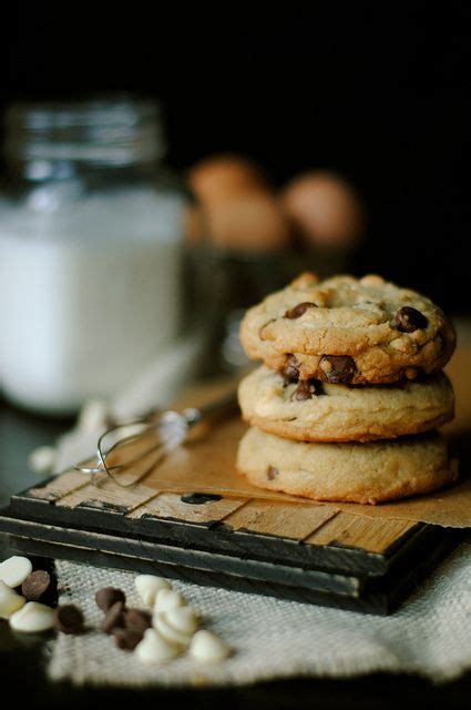 White And Milk Chocolate Chip Cookies How To Simplify Milk