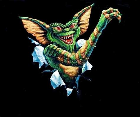 And Spike The Gremlin Arte Horror Horror Art Horror Movie Characters