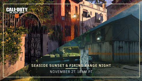 Black Ops 4 Adds Seaside Sunset Firing Range Night And Safeguard