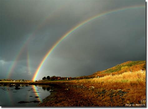 multiple rainbows seen at once is a rarity u s geological survey
