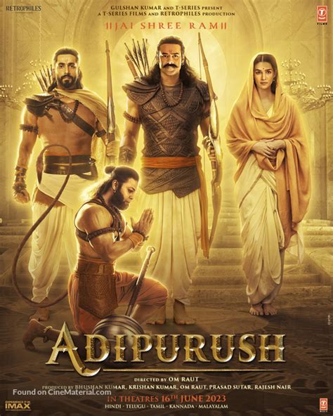 Adipurush 2023 Indian Movie Poster
