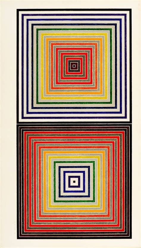 Amospoe ““what You See Is What You See” Frank Stella ” Frank
