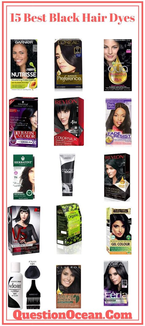 What is the best do it yourself hair color brands. 15 best black hair dyes that will do wonders to your hair in 2020 | Black hair dye, Best black ...
