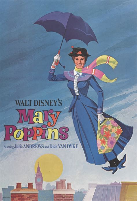 Mary Poppins 1964 Set Of 3 Special Tie In Posters With Shasta