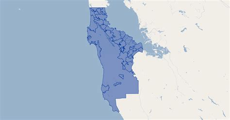 San Mateo County Ca City Boundaries Gis Map Data San Mateo County