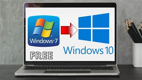 Upgrade Windows 7 To Windows 10 Free Youtube
