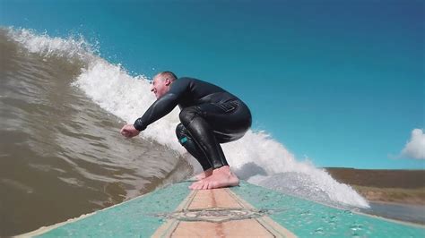 Retro 60s Longboarding Vid Saunton Oct 2nd 2016 Youtube