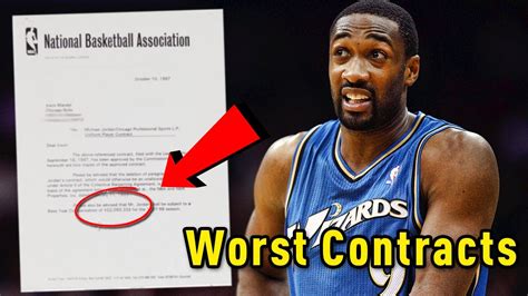 5 Of The Worst Contracts In Nba History Youtube
