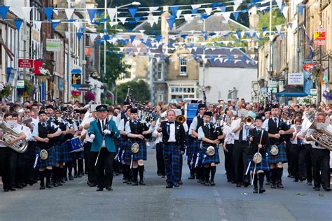 St Ronans Silver Band Scotlands Oldest Band Founded 1810