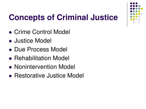 Ppt Criminal Justice Process And Perspectives Powerpoint