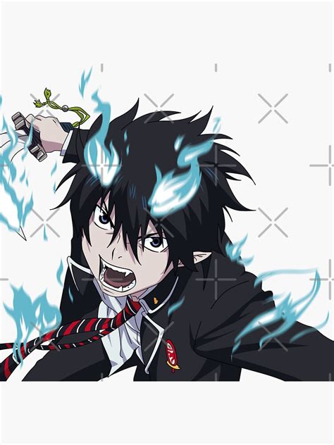 Rin Okumura Ao No Exorcist Blue Exorcist Sticker For Sale By