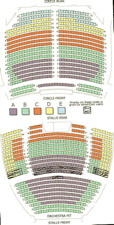 Theatre Royal Norwich Seating Plan View The Seating Chart For The