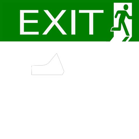 No Exit Sign Png Svg Clip Art For Web Download Clip Art Png Icon Arts