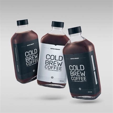James Reader On Instagram “label Design For Coffee Embassys Cold Brew