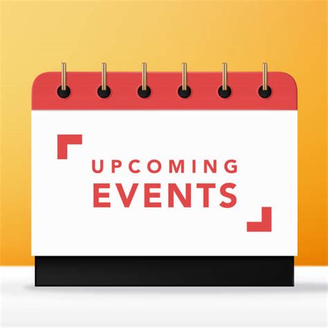 Upcoming Events Template Stock Photos Pictures And Royalty Free Images