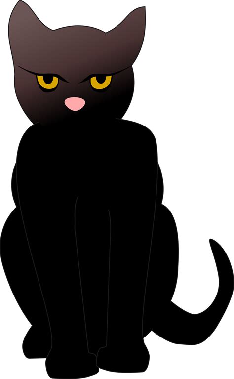Egyptian Mau Sphynx Cat Abyssinian Black Cat Clip Art Cat Cliparts