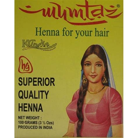 Mumtaz Henna Superior Quality Henna For Hair Natural Hair Color 100g