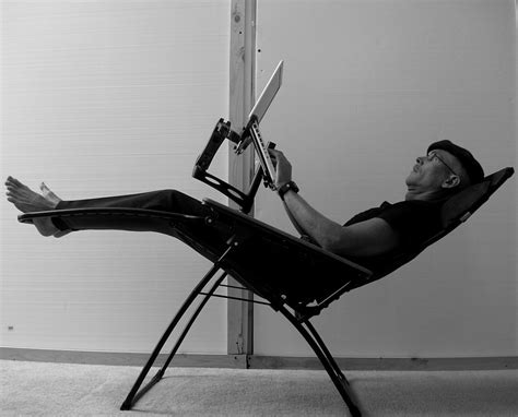 This is great for those who don't lean backward on. Lauritzen Ergonomic Workstation
