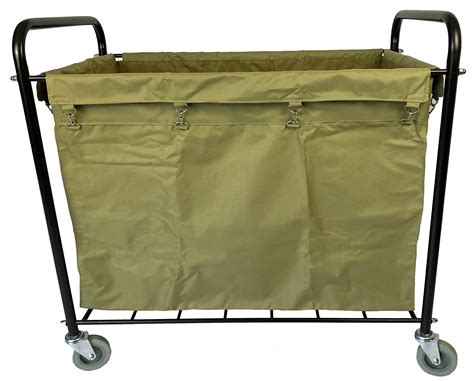 Buy Commercial Laundry Cart Extra Large Rolling Truck With 4 Inch