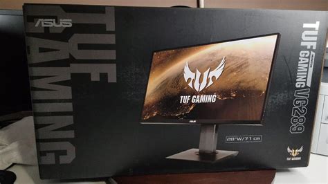 Asus Tuf Gaming Vg289q 4k Monitor Unboxing And Review Youtube