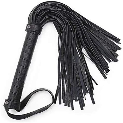sexual whip adult toy faux leather flogger fetish sandm role play flirt tools 19 7