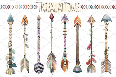 Tribal Arrows Vector Png And  Set Creative Daddy