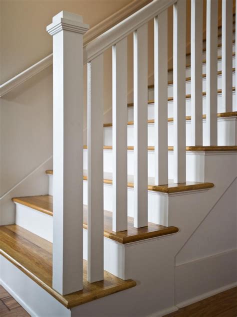Traditional White Staircase White Staircase Stair Railing Design