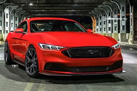 S650 Ford Mustang Design Rendered Based On Spy Photos
