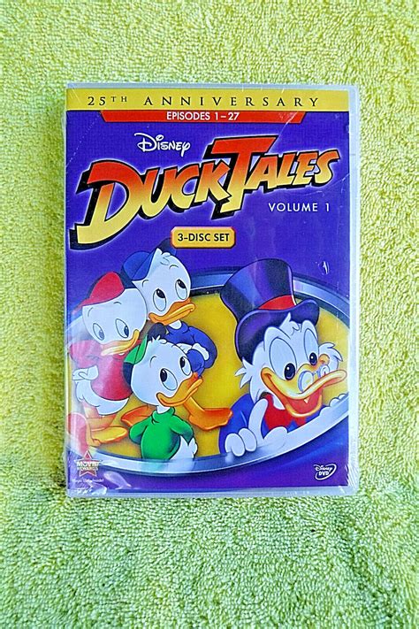 Newsealed 9 Dvd Set 25th Anniversary Disney Ducktales Vols 1 2 And 3