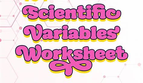 14 Scientific Variables Worksheet - Free PDF at worksheeto.com