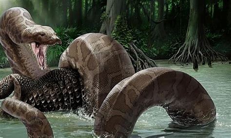 The Extinct Forty Three Foot Titanoboa Largest Snake Of All Time