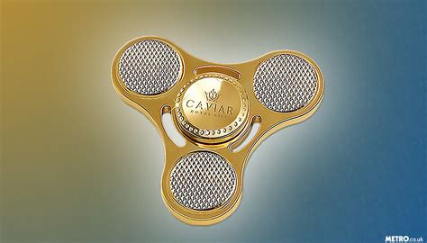 caviar sells a £13 000 gold coated fidget spinner metro news