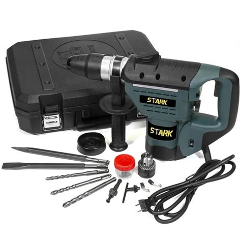 Stark Electric Rotary Hammer Drill 3 Functions And Adjustable Handle