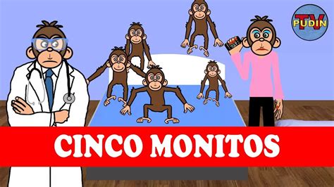 Cinco Monitos Saltaban En La Cama Canciones Infantiles Youtube