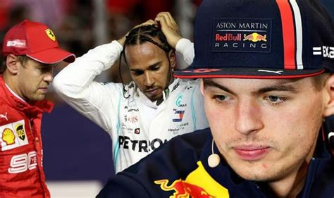 'hoop nog veel meer grands prix te winnen'. Max Verstappen slams Lewis Hamilton and Sebastian Vettel ...