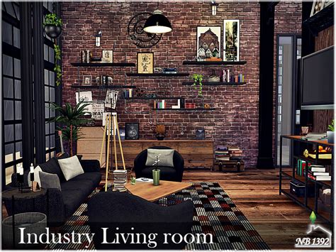 The Sims Resource Industry Living Room