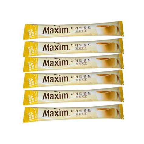 Maxim White Gold Instant Coffee 10 Pcs Lazada Ph