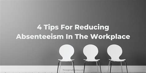 Describe Three Methods Used To Control Absenteeism In Organizations