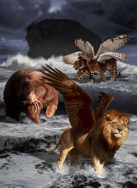 The Bible In Paintings Daniels Vision Of Four Beasts