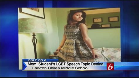 Girl Told She Can T Give Speech On Lgbt Rights Seminole