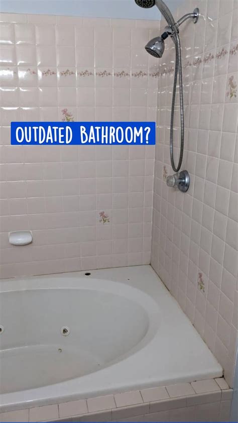 Outdated Bathroom Bathroom Refinish Bathtub Refinish Countertops