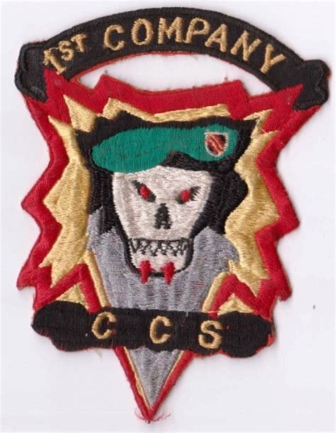 Special Forces Vietnam Macv Sog Recon Team Patches Special Forces