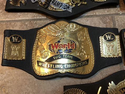 Wwe Jakks Pacific Lot Of 5 Championship Belts Ecw Hardcore European