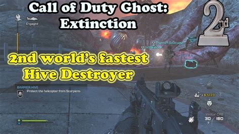 Call Of Duty Ghost Extinction Mode 2nd World Place Record At
