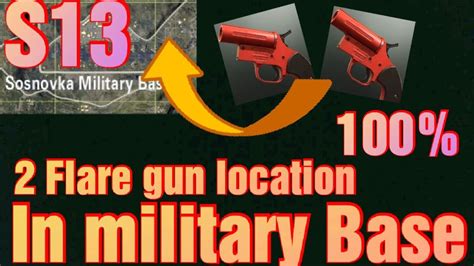 .flare gun pubg mobile, we all know that recently pubg mobile has been added flare gun in pubg mobile in last september update and the flare gun is how you can get this flare gun in pubg mobile and which pubg mobile flare gun location is best for finding flare gun in pubg mobile. TWO LOCATION WHERE YOU CAN GET FLARE GUN IN MILITARY BASE ...