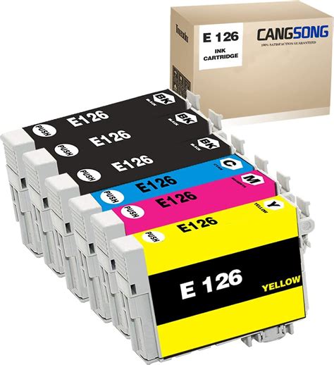 Remanufactured Ink Cartridge Replacement For Epson 126 T126 Use For Workforce 545