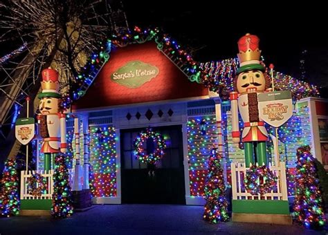 The Drive Thru Six Flags Christmas Lights Are Magical
