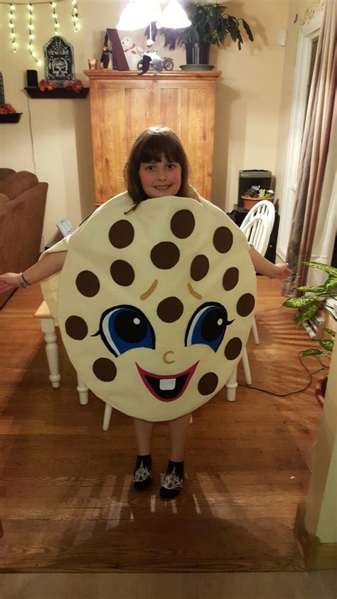 Requires no sewing skills and you can grab a pattern for the pieces in this post! I made this Kooky Cookie costume. | Cookie costume, Halloween fun, Diy costumes