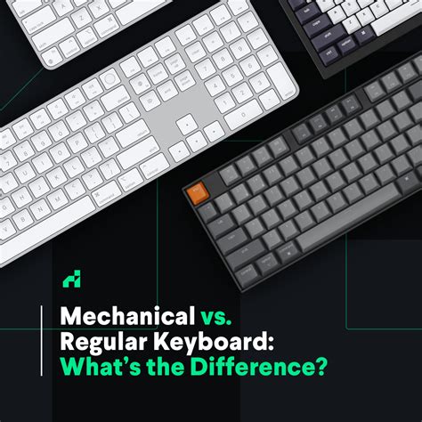 Mechanical Keyboard Vs Regular Keyboard Whats The Difference Rehack