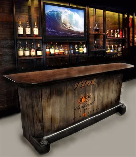 Sold Out Home Bar Custom Hand Built Rustic Whiskey Pub Man Etsy In